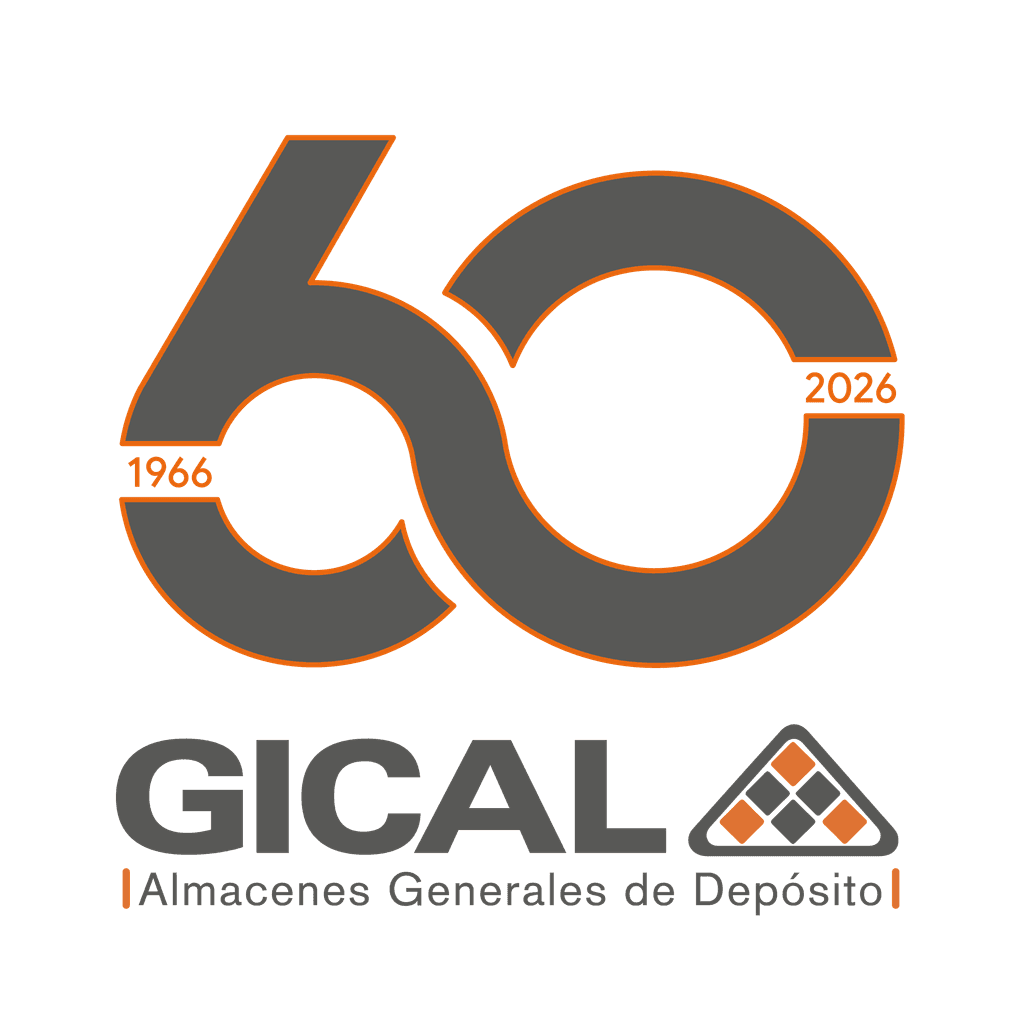 GICAL · 60 años · Almacenes Generales de Depósito